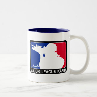 MajorLeague Kafir/ungläubige Kaffee-Tasse Zweifarbige Tasse