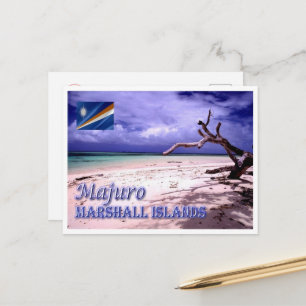Majuro - Laura Beach - Marshallinseln - Postkarte