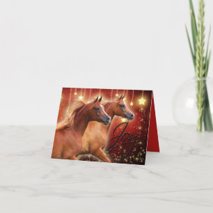 Majus und Majcian, The BOGO Colts "Joy" Weihnachte Feiertagskarte
