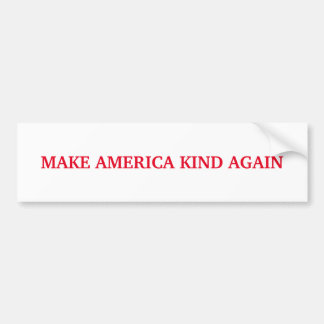 MAKA - Rendre à l'Amérique un Sticker pare-chocs