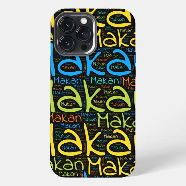 Makan iPhone 13 Pro Max Hülle (Rückseite)
