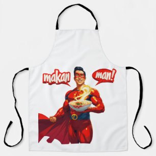 Makan Man - Singapur Schürze