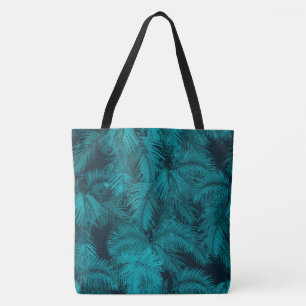 Makana Palms Hawaiian Tropical Blätter Beach Bag Tasche