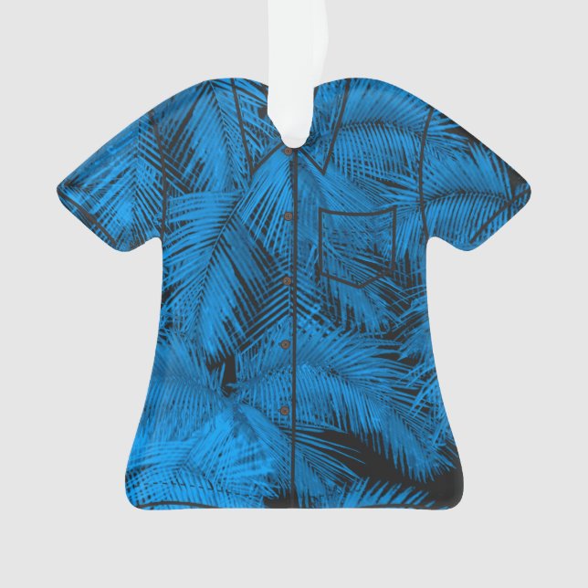 Makana Palms Hawaiian Tropical Feuilles Aloha Shir (devant)