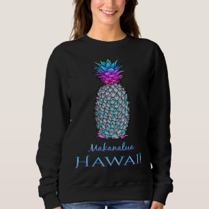 Makanalua Hawaii Sommerurlaub Ananas Sweatshirt