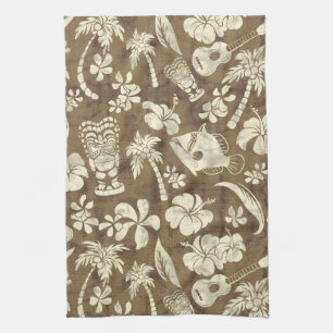 Makapuu Beach Hawaiian Batik Küchentuch
