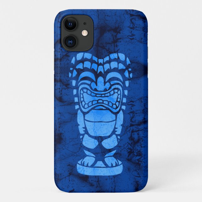 Makapuu Beach Hawaiian Laughi Tiki Batik Case-Mate iPhone Hülle (Rückseite)