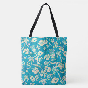 Makapuu-Strand Hawaiian Batik-Strandtasche Tasche