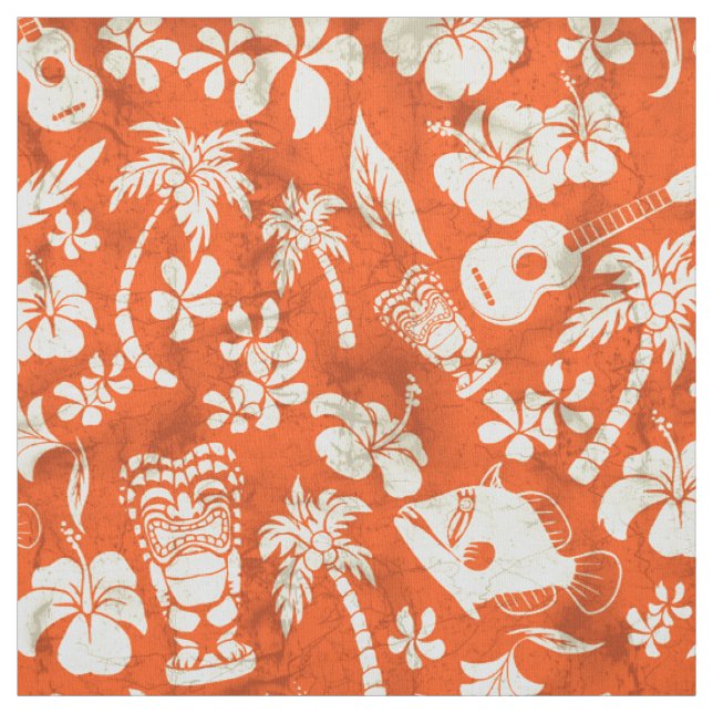 Makapuu Strand-Hawaiianer-Batik Stoff (Muster)