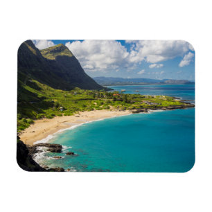 Makapuu-Strand Küstenlinie Magnet