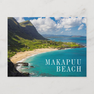 Makapuu-Strandküste Postkarte