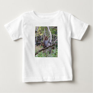 Makaque-Affe Baby T-shirt