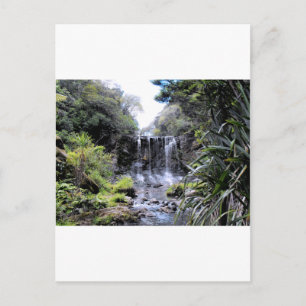 Makaroa Waterfall Postkarte