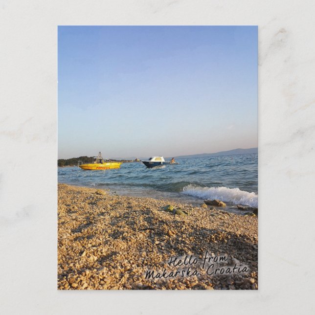 Makarska, Kroatien Postkarte (Vorderseite)