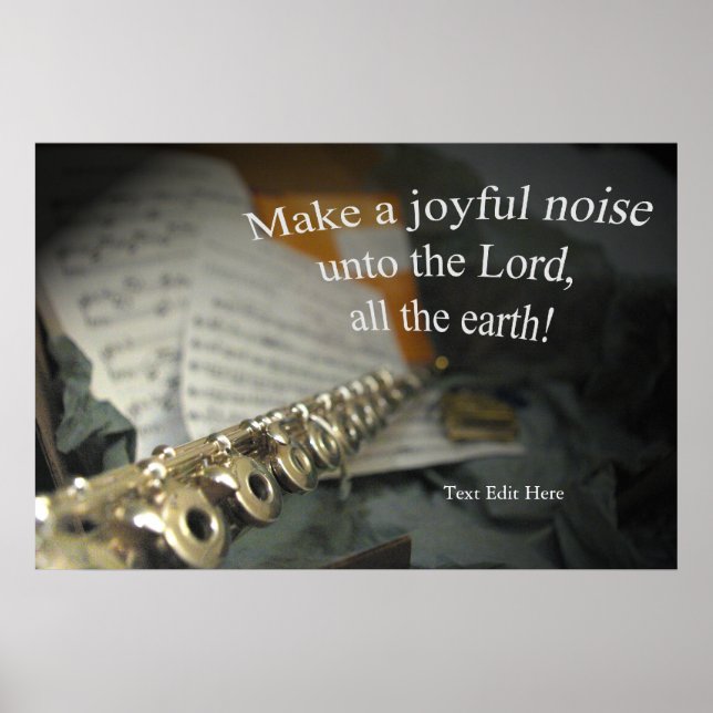 Make a Joyful Noise Poster (Devant)