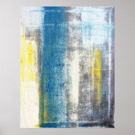 'Make a Statement' Abstrakt Art Poster Print