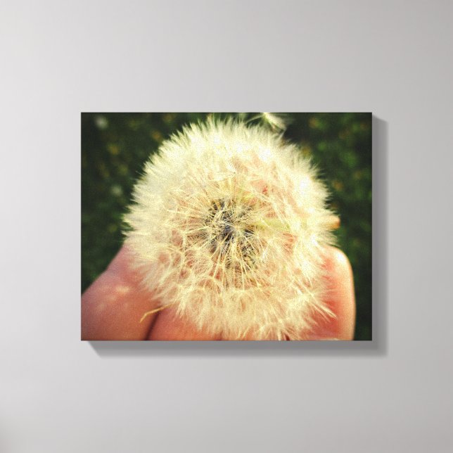 "Make a Wish" Kronleuchter Kopfkanvas drucken Leinwanddruck (Vorderseite)