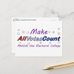 Make All Votes Count Postkarten