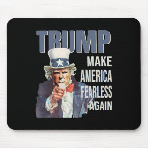 Make America Fearless Again Pro Trump Republikaner Mousepad