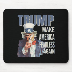 Make America Fearless Again Pro Trump Republikaner Mousepad