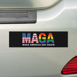 Make America Gay Again Gay Pride 2025 LGBTQ+  Autoaufkleber