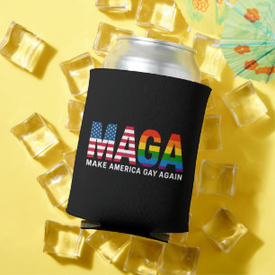 Make America Gay Again Gay Pride 2025 LGBTQ+  Dosenkühler
