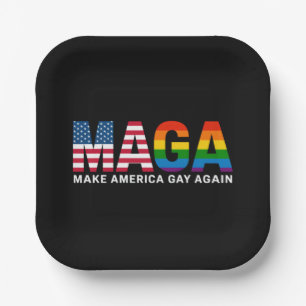 Make America Gay Again Gay Pride 2025 LGBTQ+  Pappteller
