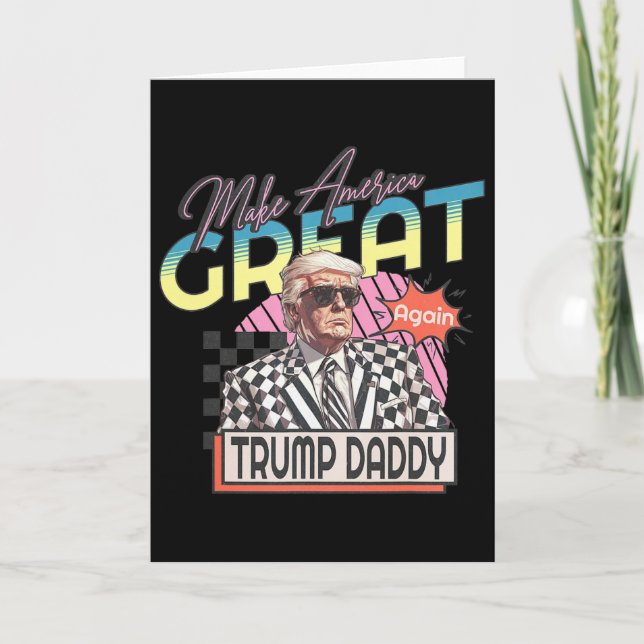Make America Great All Over Again 4. Juli  Karte (Vorderseite)