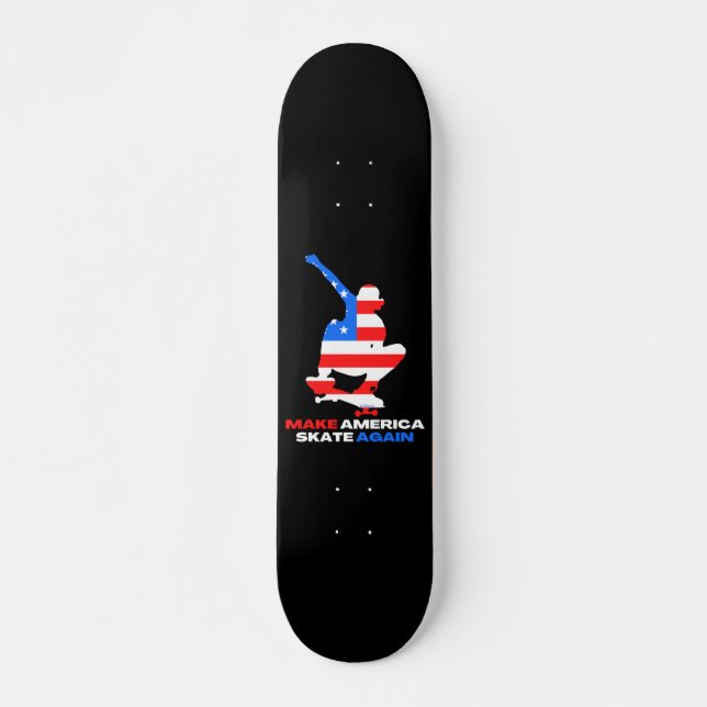 MAKE AMERICA SKATE AGAIN ollie grab edition        Skateboard (Vorne)