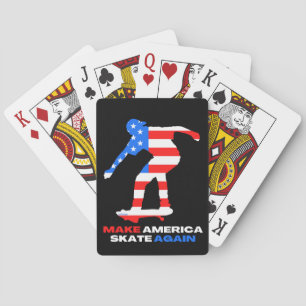 MAKE AMERICA SKATE WIEDER 50-50grind Edition Spielkarten