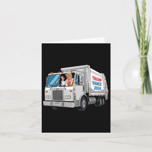 Make American Garbage Great Again Trump 2024 Garba Karte