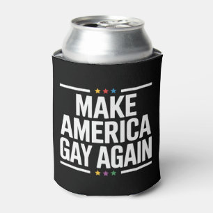 Make American Gay Again Lustiger Gay Pride Monat Dosenkühler