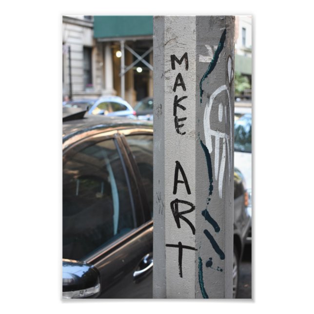 MAKE ART New York Graffiti Street Fotografie NYC (Vorne)