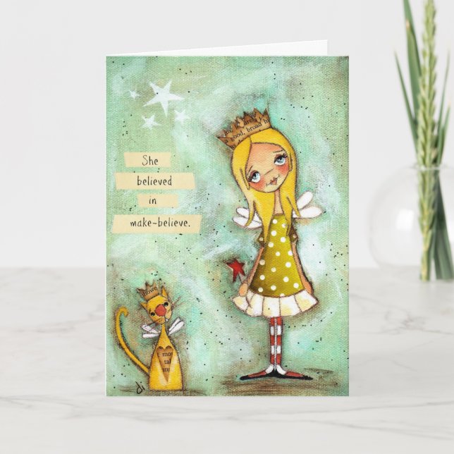 Make Believe - Carte Anniversaire (Devant)
