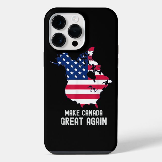 Make Canada Great Again USA 51. Staat iPhone 14 Pro Max Hülle (Rückseite)