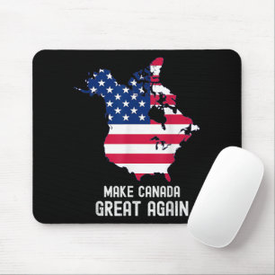 Make Canada Great Again USA 51. Staat Mousepad