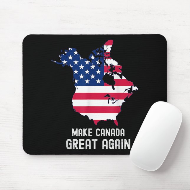 Make Canada Great Again USA 51. Staat Mousepad (Mit Mouse)