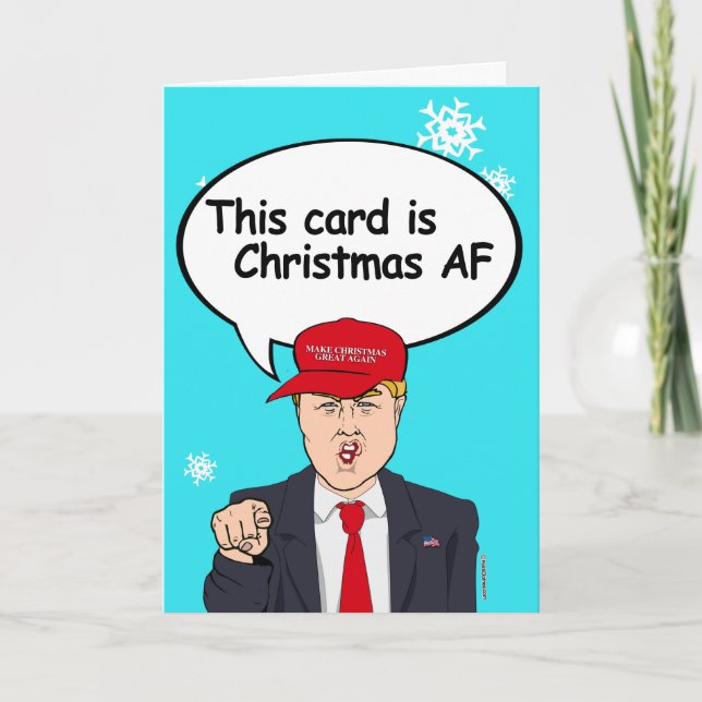 Make Christmas Great Again Card - Diese Karte ist  (Vorderseite)