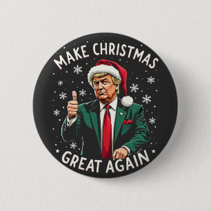 Make Christmas Great Again Hässlicher Weihnachtsma Button