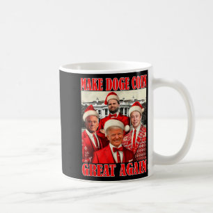 Make Doge Coin Great Again T-Shirt Trump Weihnacht Kaffeetasse