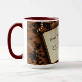 Make Dua, Drink Coffee, Hustle  Islamic Productive Tasse