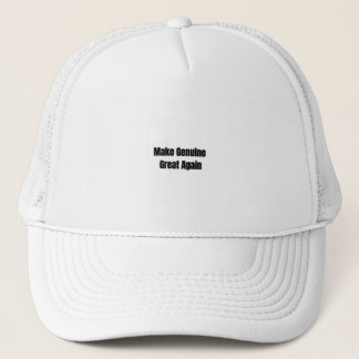 "Make Genuine Great Again" Trucker Hat Truckerkappe