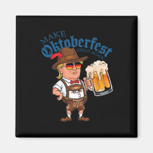 Make Great Again Lustiger Trump Trinkt Bier Tasse Magnet