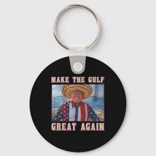 Make Gulf Great Again Lustig Trump Golf Von Verein Schlüsselanhänger