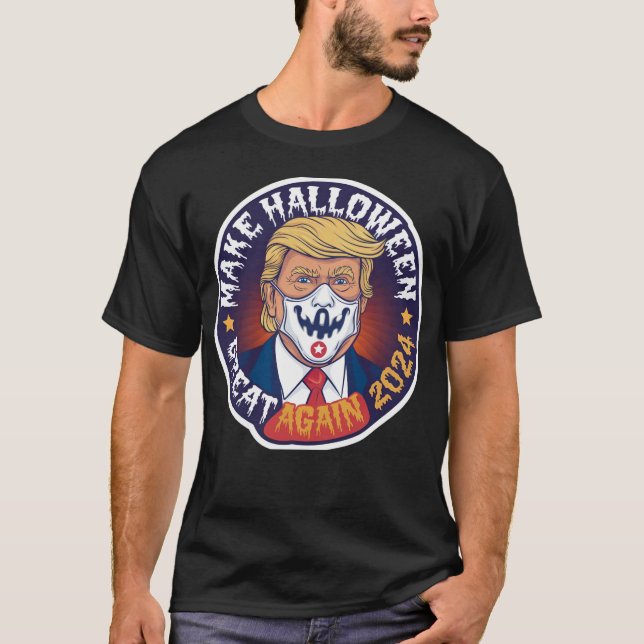 Make Halloween Great Again Trump T - Shirt (Vorderseite)