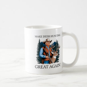 Make Hunting Great Again Hirsch Entenjagd Trump Kaffeetasse