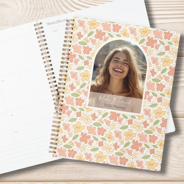 Make It Count: Photo Weekly Monthly Planner (Modern Photo Personalized Planner)