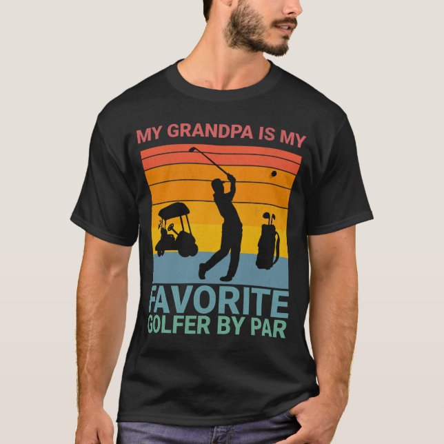 Make it Dad’s best day on the course —  T-Shirt (Vorderseite)