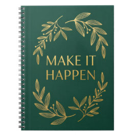 Make It Happen Journal Notizblock
