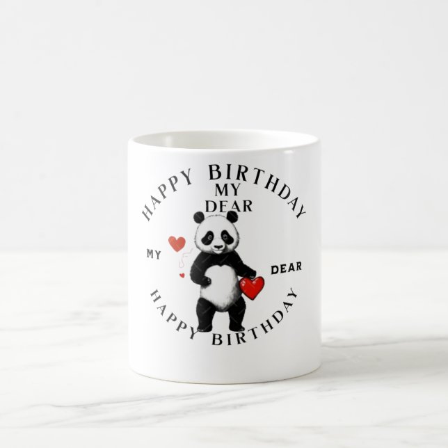 "Make it Special: Happy Birthday Art Kaffeetasse (Mittel)